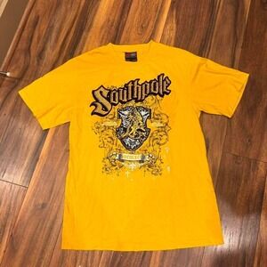 Yellow and black Southpole streetwear tee #skaterstyle
